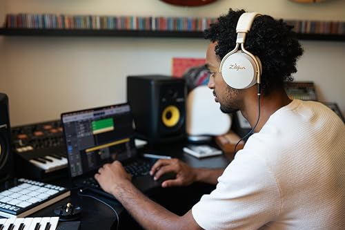 Zildjian ALCHEM-E Perfect Tune Wireless Over-Ear Closed-Back Headphones (Sandstorm)