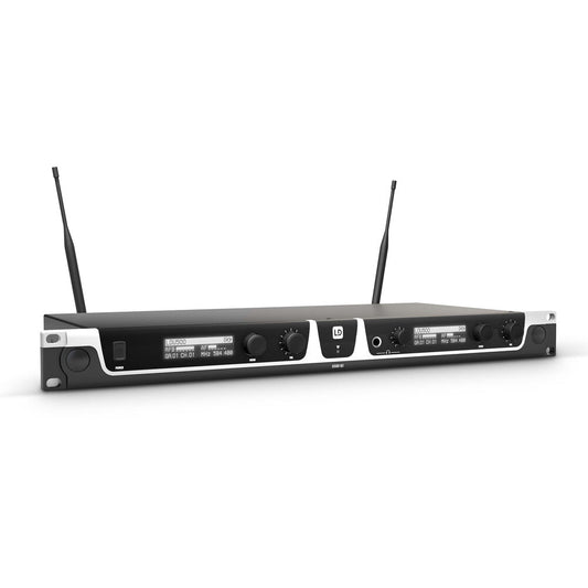 LD Systems U505 HHDF 2 - Wireless Microphone System with 2 Dynamic Handheld Microphones - 514 - 542 MHz