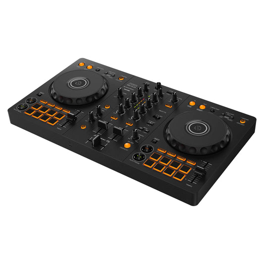 Pioneer DJ FLX-4 + Artesia M-200 + Icon Pro Audio HP200 + JTS TM-929 Microphone (Bundle)