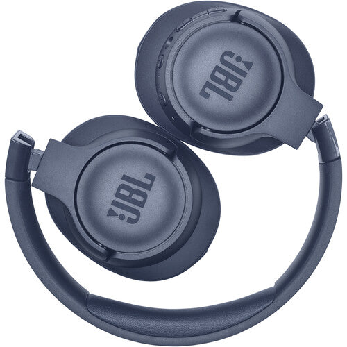 JBL Tune 760NC - Lightweight, Foldable Over-Ear Wireless Headphones with Active Noise Cancellation - Blue