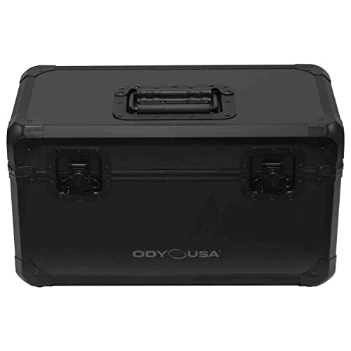 Odyssey Black Krom Series Utility/Record Case Holds 120 7" Record