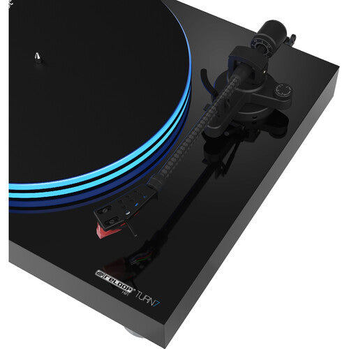 Reloop Turn 7 Premium Belt-Drive HiFi Turntable with Ortofon 2M Red Cartridge (Open Box)