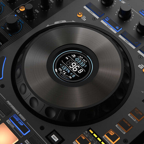 Reloop Mixon 8 Pro 4-Channel Professional Hybrid DJ Controller, Black (Open Box)