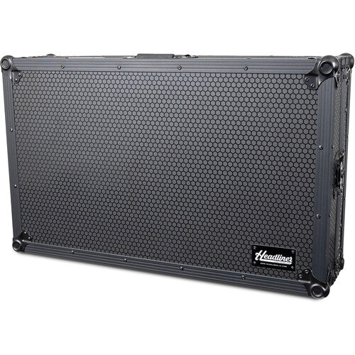 Headliner Pitch Black Flight Case DJ Controller Case for Pioneer DDJ-REV5 with Laptop Platform (All Black)