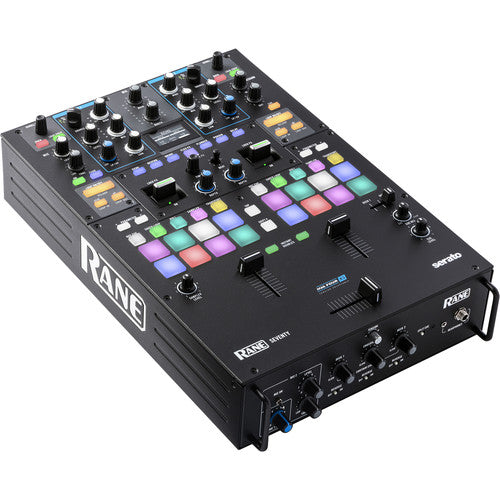 Rane SEVENTY + Odyssey Innovative Designs FZGS10MX1 Flight Zone Series Low Profile Glide Style Case for a 10" DJ Mixer