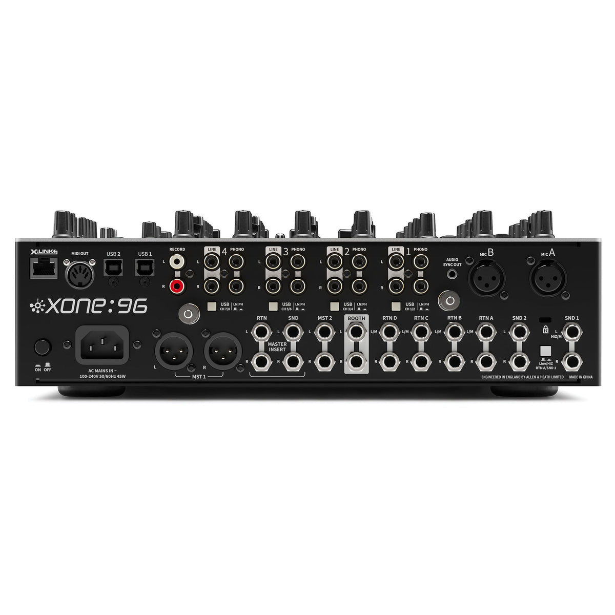 Allen & Heath XONE:96 Professional 6-Channel Analog DJ Mixer (Open Box)