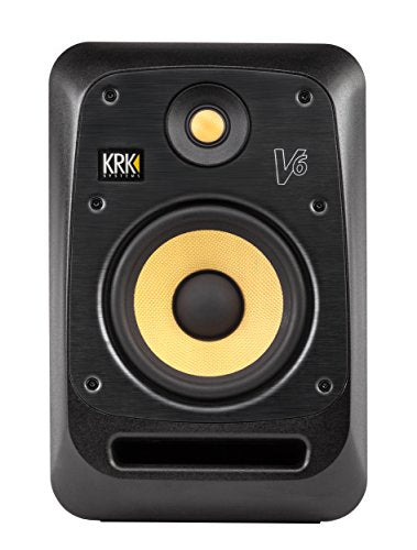 KRK V6 Series 4 6" 2-Way Powered Studio Reference Monitor, Black