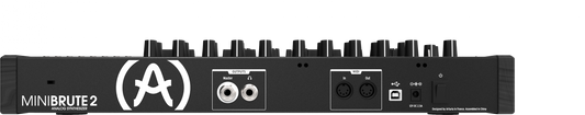 Arturia MiniBrute 2 Special Edition Noir Semi-Modular Monophonic Analog Synthesizer (Black)