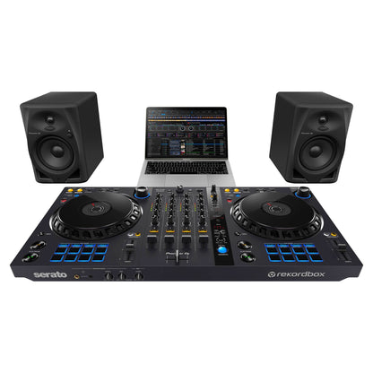 Pioneer Dj DM-50D 5-inch Desktop Monitor System – High-Performance Sound (Black) (Open Box)