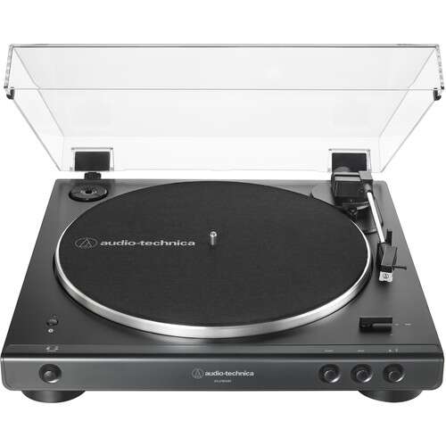 Audio-Technica Consumer AT-LP60XBT Stereo Turntable with Bluetooth (Black)