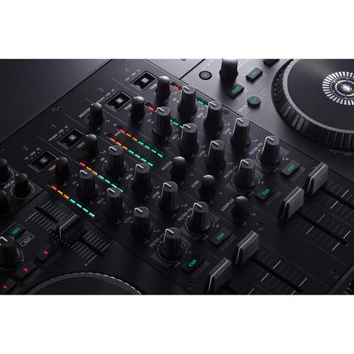 Roland DJ-707M 4-Channel DJ Controller for Serato DJ