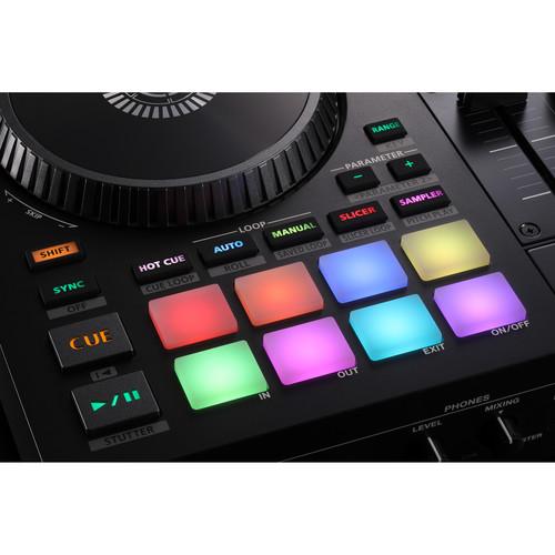 Roland DJ-707M 4-Channel DJ Controller for Serato DJ