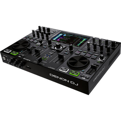 Denon DJ PRIME GO Standalone 2-Deck Rechargeable Smart DJ Console with 7" Touchscreen