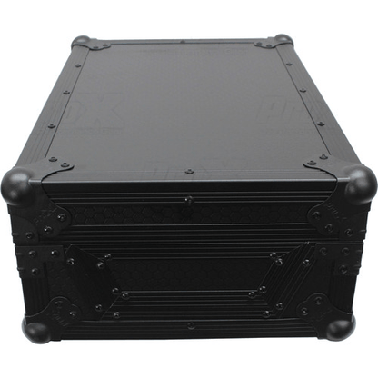 ProX XS-RANE72BL Flight Case for 11" Rane 72 DJ Mixer (Black-on-Black)
