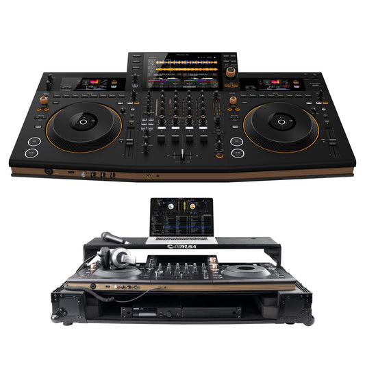 Pioneer DJ OPUS-QUAD All-in-One DJ System + Odyssey Flight Effects Case