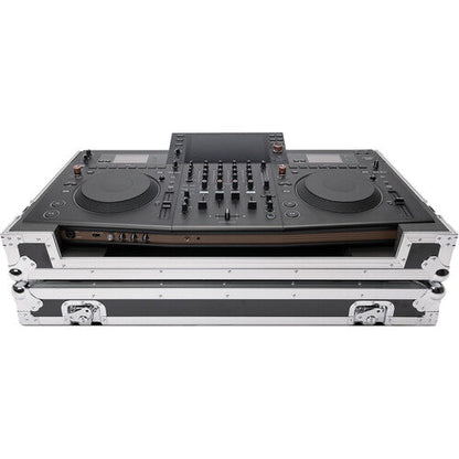 Pioneer DJ OPUS-QUAD All-in-One DJ System + Magma Road Case with Wheels