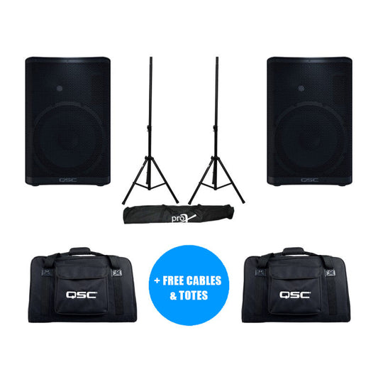 QSC CP12 Pro Bundle