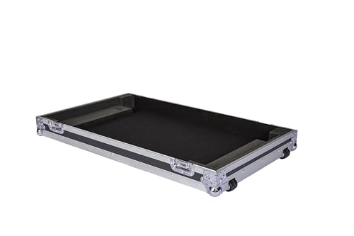 Headliner Low-Profile Flight Case with Wheels for AlphaTheta XDJ-AZ (Silver/Black)
