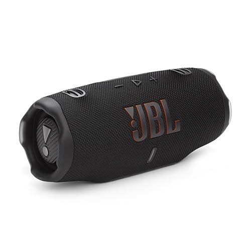 JBL Charge 6 Portable Bluetooth Speaker (Black)