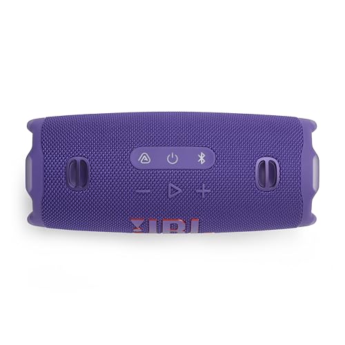 JBL Charge 6 Portable Bluetooth Speaker (Purple)
