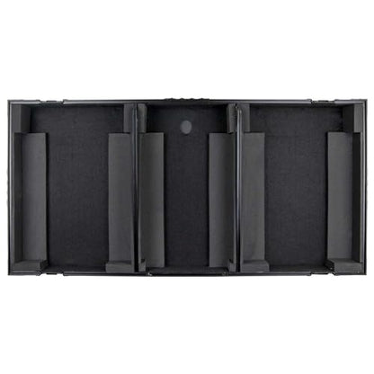 Odyssey DJ Battle Coffin for Rane Twelve and Seventy-Two with Glide Platform (Black Label, All Black)