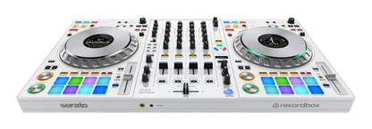 Pioneer DJ DDJ-FLX10-W + Decksaver Cover