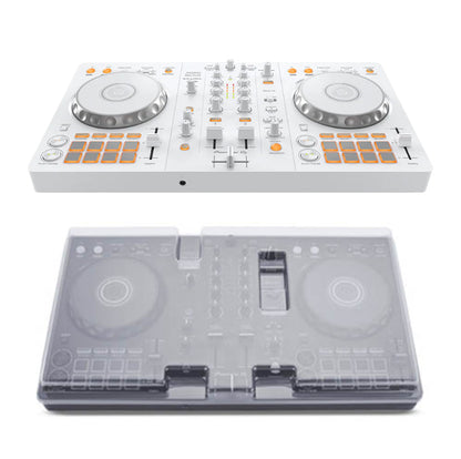 Pioneer DJ DDJ-FLX4 2-Channel DJ Controller  - White + Decksaver Dust Cover