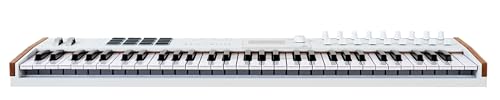 Arturia KeyLab 61 mk3 Professional MIDI Controller and Software (White)