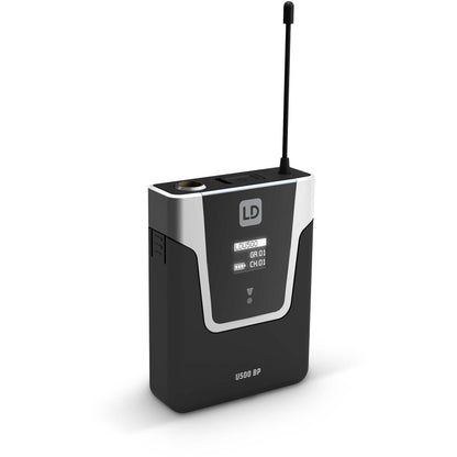 LD Systems U505 BPH2 - Wireless Microphone System with 2-Bodypacks / 2-Headsets - 470-490 MHz