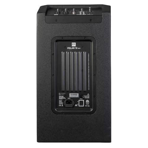 HK AUDIO Polar 12 MK2 2000W Powered Column PA with 12" Sub (Black)