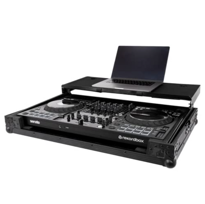 Pioneer DJ DDJ-FLX10-W 4-channel DJ controller + Headliner Flight Case with Laptop Platform
