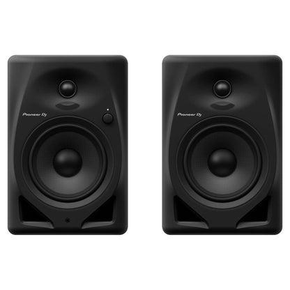 Pioneer Dj DM-50D 5-inch Desktop Monitor System – High-Performance Sound (Black) (Open Box)