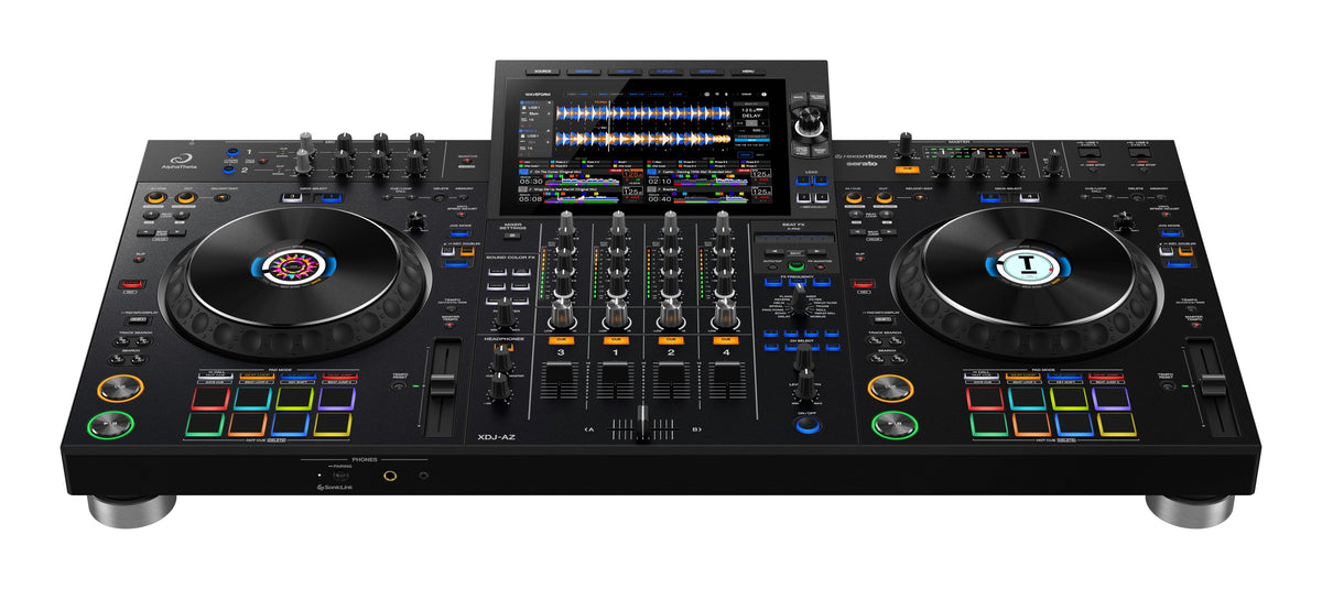 AlphaTheta XDJ-AZ All-in-one DJ system + Odyssey EVA-Molded Soft Case/Bag with Wheels