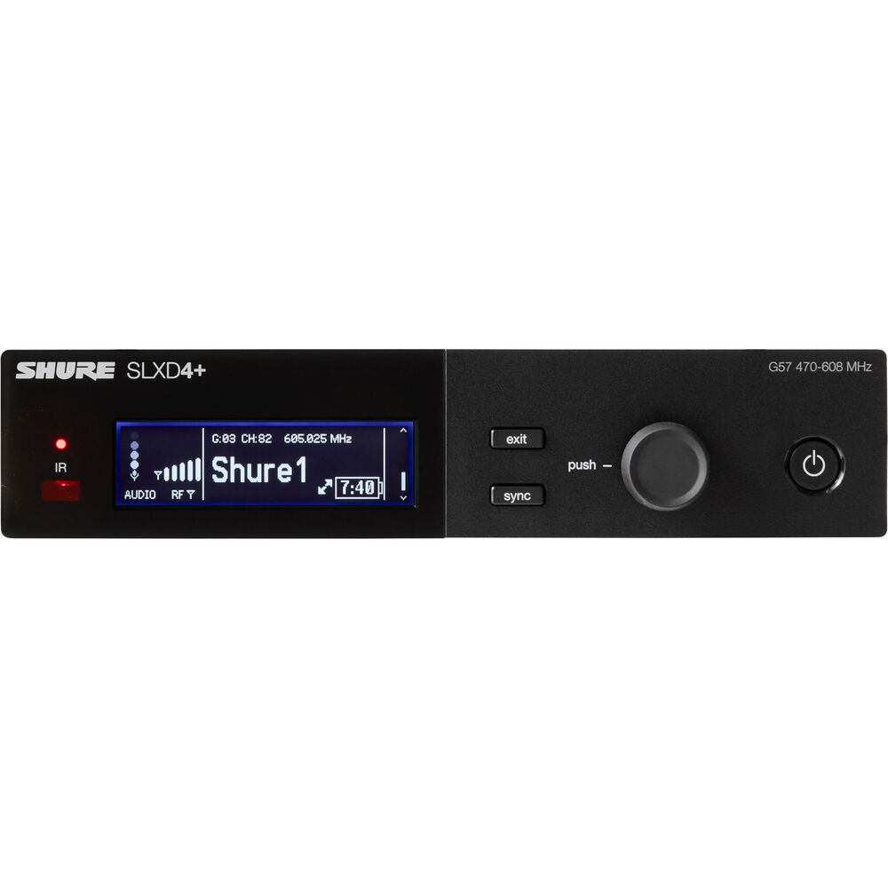 Shure SLXD24+/58 Digital Wireless Handheld Microphone System with SM58 Capsule (G57: 470 to 608 MHz)