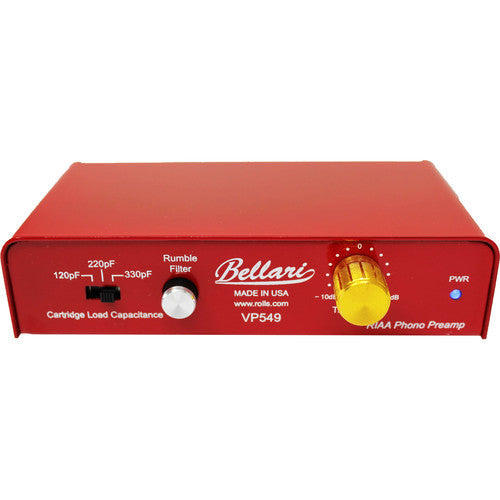 Bellari VP549 Phono Preamp (Open Box)