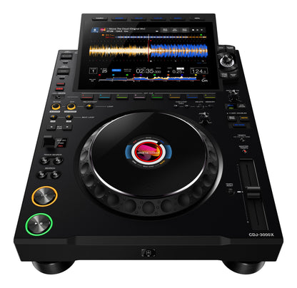 AlphaTheta CDJ-3000X A next-generation flagship DJ player + Odyssey Flight Case