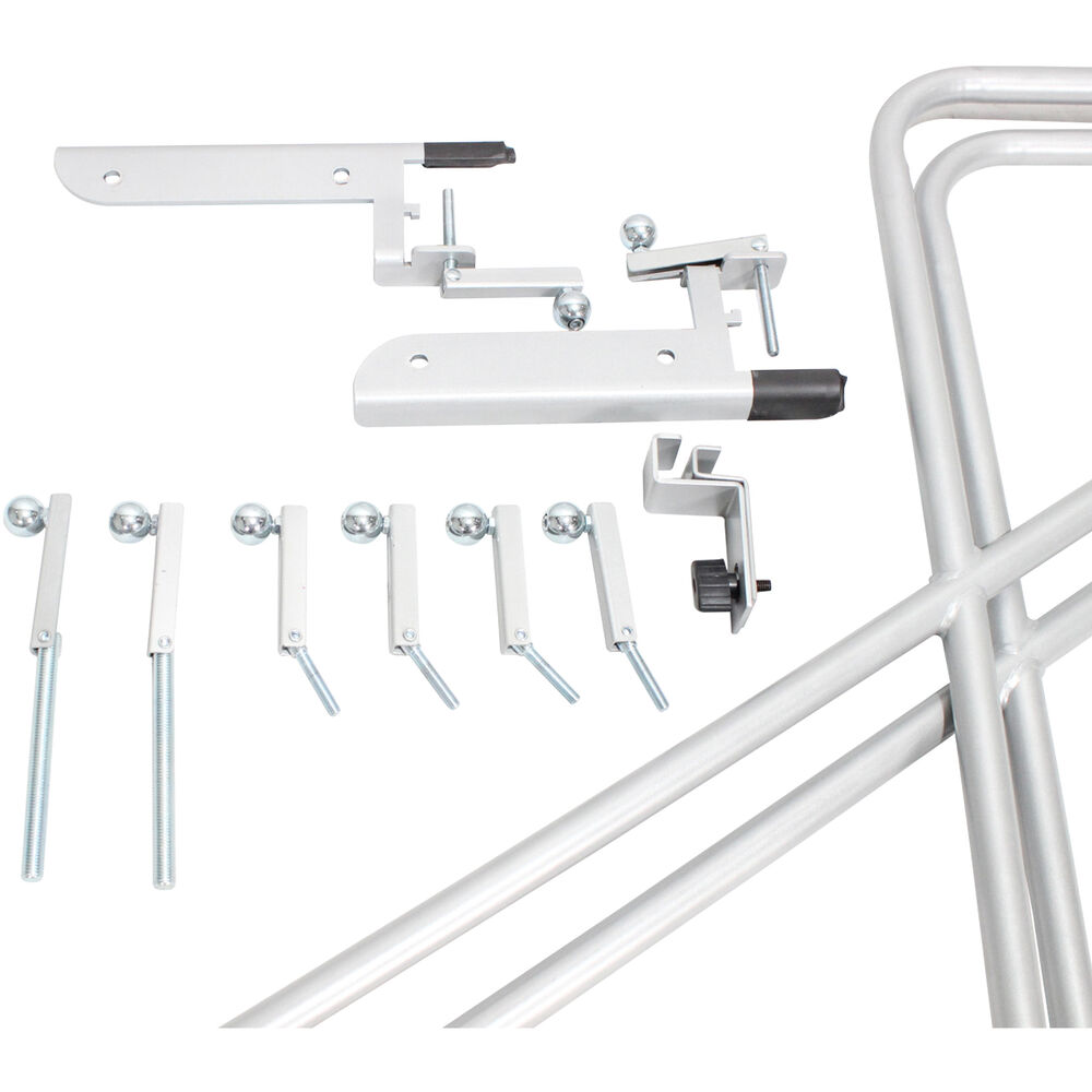 ProX StageQ 3-Step Foldable Stairs with Handrail (18 to 28")