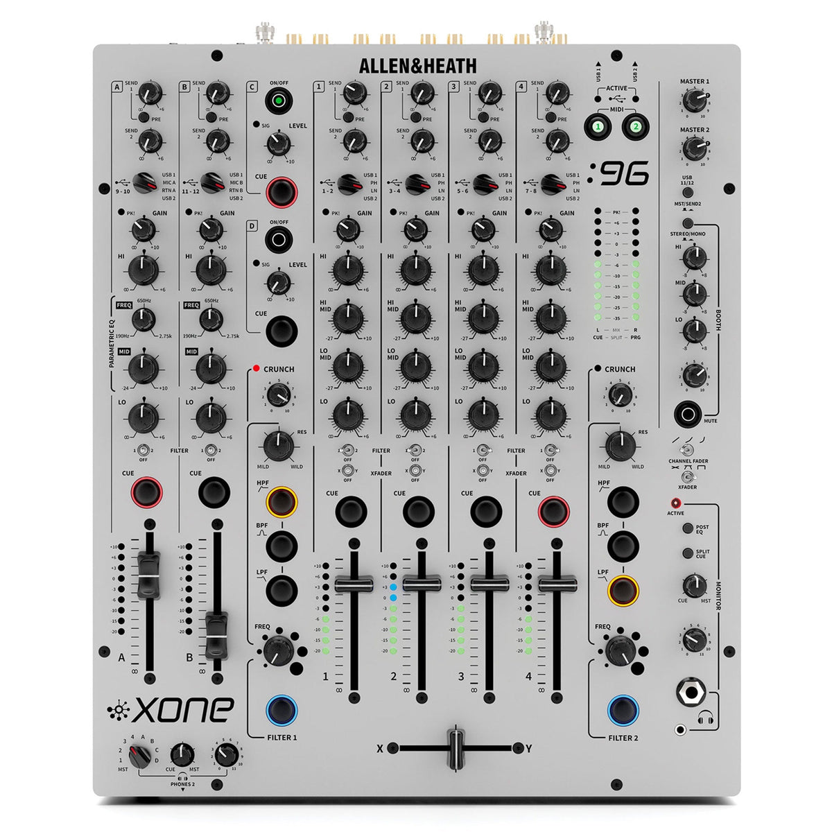 Allen & Heath XONE:96 Professional 6-Channel Analog DJ Mixer (Open Box)