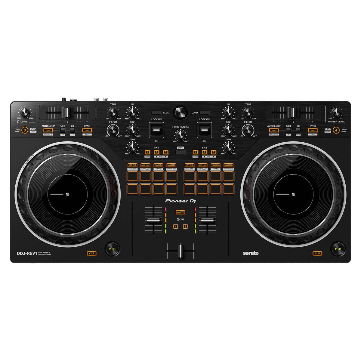 Pioneer DJ DDJ-REV1 Controller for Serato DJ (Black) (Open Box)