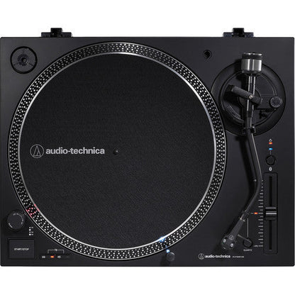 Audio-Technica Consumer AT-LP120XBT-USB Stereo Turntable with USB and Bluetooth (Black) (Open Box)