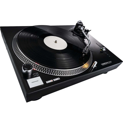 Reloop RP-2000 MK2 Quartz-Driven DJ Turntable (Metallic Black) (Open Box)