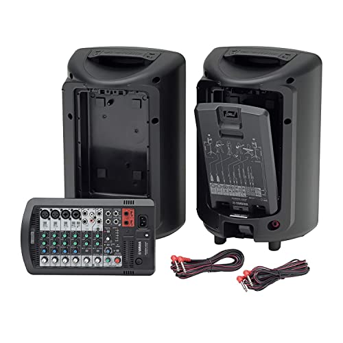 Yamaha Portable PA System with Bluetooth Stagepas 400BT , Black