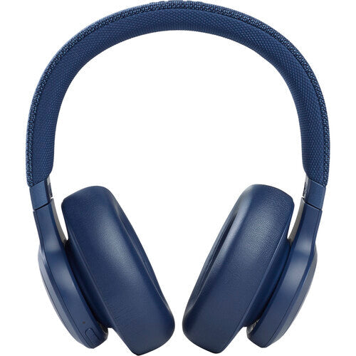 JBL Live 660NC Noise-Canceling Wireless Over-Ear Headphones (Blue)