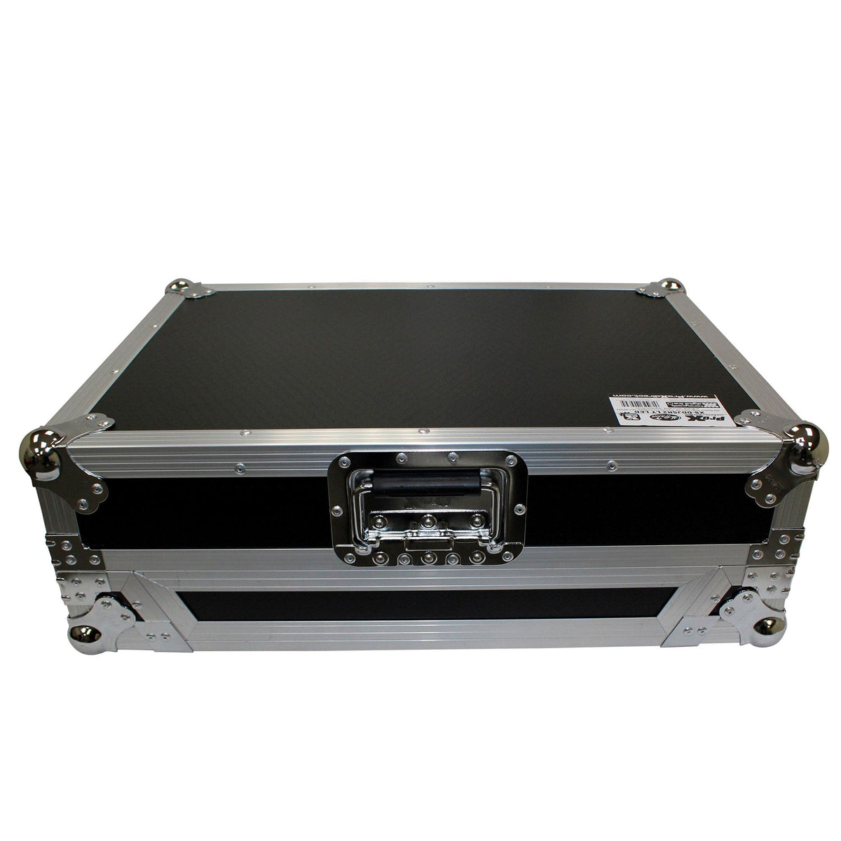 ProX Flight Case for Pioneer DDJ-SR2 Controller with Laptop Shelf and LED Kit (Silver-on-Black) (Open Box)