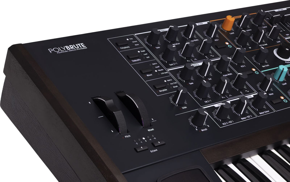 Arturia PolyBrute 6-Voice Polyphonic Morphing Analog Synthesizer - Noir, Limited Edition