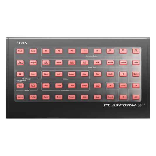 Icon Pro Audio Platform B+ - 50-Button Module for Platform M+ DAW Control Surface