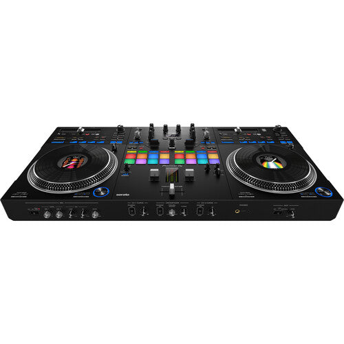 Pioneer DJ DDJ-REV7 2-Channel Serato DJ Pro Controller + Odyssey Pioneer DDJ-Rev7 Reinforced EVA Molded Soft Case