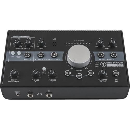 Mackie Big Knob Studio Monitor Controller and Interface (Open Box)