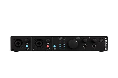 Arturia MiniFuse 4 USB-C Audio Interface, Black (Open Box)