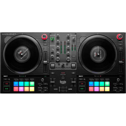 Hercules DJControl Inpulse T7 2-Deck Motorized DJ Controller Black